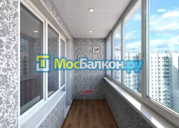 Заказать балкон в Чехове цена от 1320 руб | Остекление балконов и лоджий МосБалкон