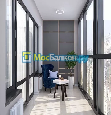 Заказать балкон в Чехове цена от 1320 руб | Остекление балконов и лоджий МосБалкон