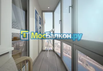Заказать балкон в Чехове цена от 1320 руб | Остекление балконов и лоджий МосБалкон