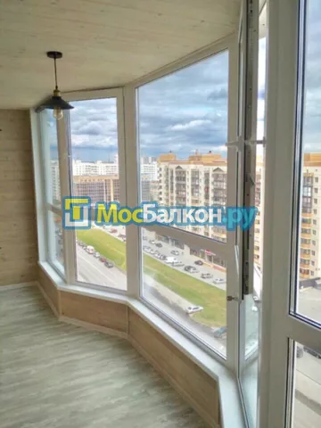 Заказать балкон в Чехове цена от 1320 руб | Остекление балконов и лоджий МосБалкон