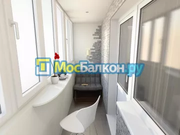 Заказать балкон в Чехове цена от 1320 руб | Остекление балконов и лоджий МосБалкон