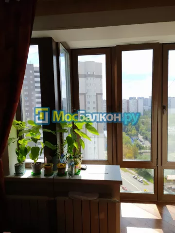 Панорамное остекление заказать под ключ по выгодной цене в Чехове от компании МосБалкон