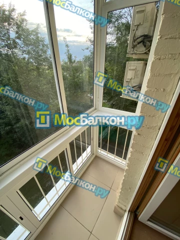 Панорамное остекление заказать под ключ по выгодной цене в Чехове от компании МосБалкон