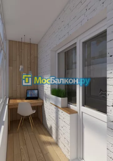 Заказать балкон в Чехове цена от 1320 руб | Остекление балконов и лоджий МосБалкон