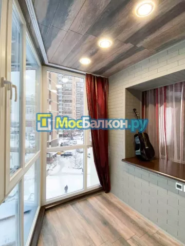 Заказать балкон в Чехове цена от 1320 руб | Остекление балконов и лоджий МосБалкон