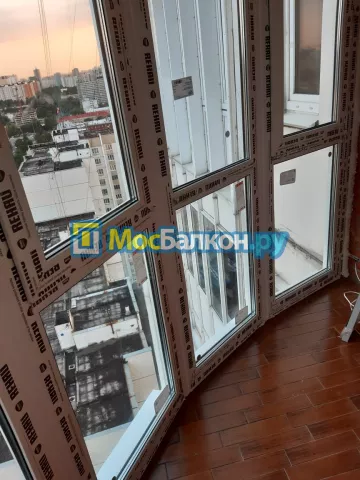 Панорамное остекление заказать под ключ по выгодной цене в Чехове от компании МосБалкон