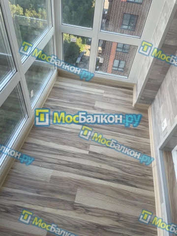 Панорамное остекление заказать под ключ по выгодной цене в Чехове от компании МосБалкон