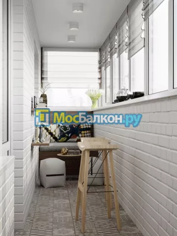 Заказать балкон в Чехове цена от 1320 руб | Остекление балконов и лоджий МосБалкон