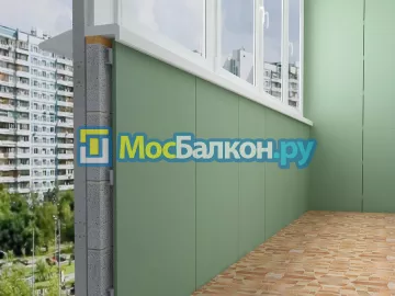 Заказать балкон в Чехове цена от 1320 руб | Остекление балконов и лоджий МосБалкон