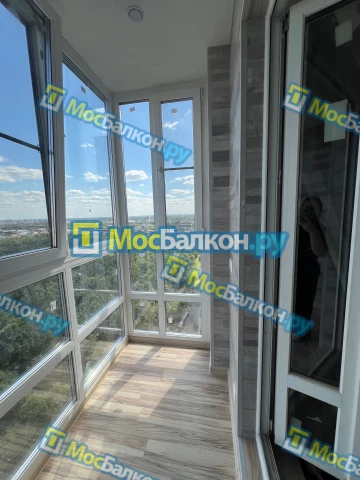 Панорамное остекление заказать под ключ по выгодной цене в Чехове от компании МосБалкон