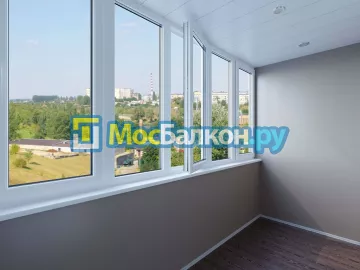 Заказать балкон в Чехове цена от 1320 руб | Остекление балконов и лоджий МосБалкон