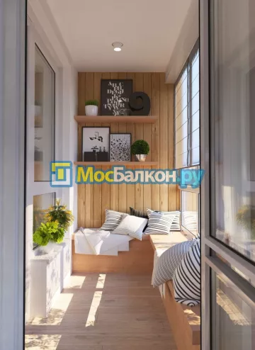 Заказать балкон в Чехове цена от 1320 руб | Остекление балконов и лоджий МосБалкон