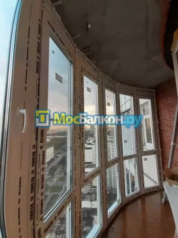 Панорамное остекление заказать под ключ по выгодной цене в Чехове от компании МосБалкон
