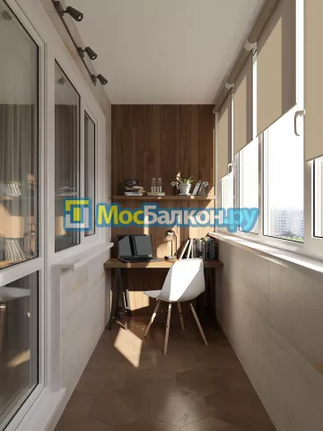 Заказать балкон в Чехове цена от 1320 руб | Остекление балконов и лоджий МосБалкон