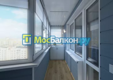 Заказать балкон в Чехове цена от 1320 руб | Остекление балконов и лоджий МосБалкон